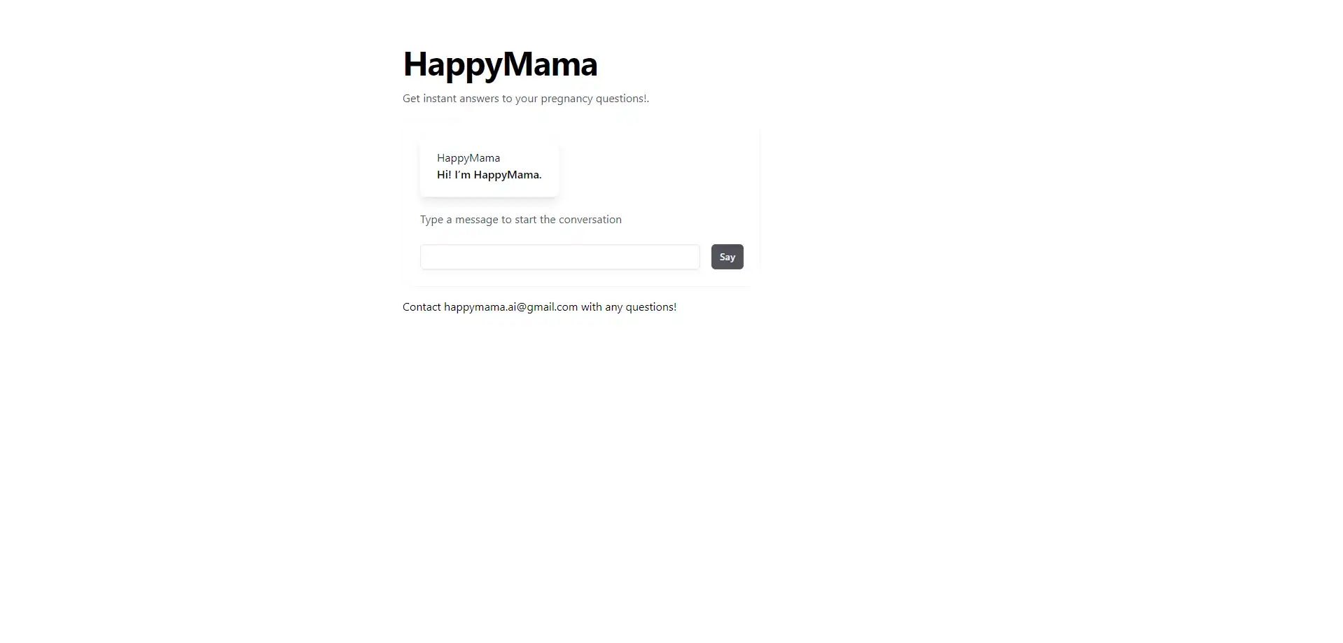 Captura de pantalla de Happy Mama