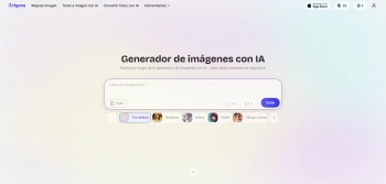 Captura de pantalla del sitio de Artguru