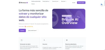 Captura de pantalla del sitio de Browse